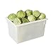 Rubbermaid Commercial Products Food Storage Box/Tote for Restaurant/Kitchen/Cafeteria, 21.5 Gallon, White