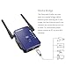Coredy Mini WiFi Range Extender, Upgrade 2.4Ghz Wireless-N Wi-Fi Repeater, Internet Signal Booster, Access Point, Extends WiFi to Whole Home & Garden