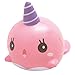 ibloom Squishies Mini Millie The Whale Surprised Millie Peach Scented Slow Rising Animal Squishy (Pink)
