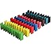 Alytimes 240pcs Authentic Basswood Standard Wooden Kids Domino Rally Building Kits Kids Game Play Racing Educational Toys for Children