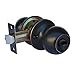Constructor Chronos Entry Door Knob, Universal Keyed Lock Handle Set (Oil Rubbed Bronze)