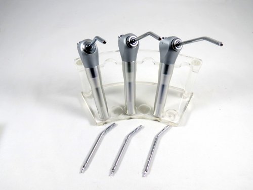 3 Way Dental Syringe Triple w/ 2 Air - Water Nozzles + Case Kit 3/Pcs STAR5