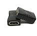HONBAY HonbayÂ 2 Pack Gold HDMI Female to Female Coupler High Speed HDMI Female Adapter