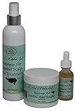 Beaucoup Hair Herbal Hair System For Women - Hair Growth System - Natural with No Side Effects! - Ideal for Hair Loss due to Alopecia, Wigs, Tight Braids or Extensions!