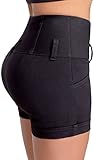 Lowla Women High Waisted Slim Fit Stretch Butt Shorts Colombianos Levanta Cola