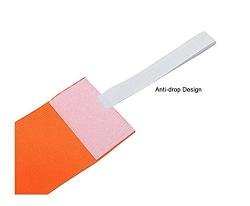 image for Wendy Mall 6 Pcs Outdoor Football Soccer Adjustable Captain Armbands F