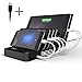 Charging Station for Multiple Devices, Bototek 40W 5 Ports Charger Station for iPhone, iPad, Cell Phone, Tablets, and Other Electronics