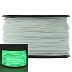 Glow-in-The-Dark 1.18mm x 125' Micro Cord Paracord