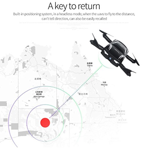 X185-RC-Drone-Foutou-24G-4CH-HD-Camera-WIFI-FPV-Altitude-Hold-Selfie-Foldable-Quadcopter-Black