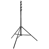 Flashpoint Pro Heavy-Duty Air-Cushioned Light Stand (Black, 13')