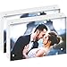 DEKIRU Acrylic Picture Frames - 5x7 (2 Packs) - 24mm Thick, 20% Thicker • Magnetic Photo Frames • Frameless Desktop Picture Frame • Floating Acrylic Frames • Grade AAA Clear Acrylic Block Frame