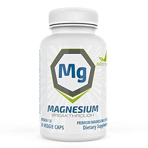 Bioptimizers – Magnesium Breakthrough – 7 Types of Magnesium – Full Magnesium Spectrum (60 Capsules)