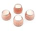 Gifbera Rose Gold Foil Mini Cupcake Liners/Baking Cups, 300-Count