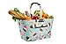 Lightweight Collapsible Foldable Insulated Thermal Picnic Bag Basket Cooler w/ Aluminum Handle, Large Family Size(Ice Cream)