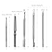 Cuticle Pusher, ETEREAUTY Stainless Steel Cuticle Remover for Gel Nail Polish Remover and Nail Art with Storage Case