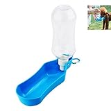 YBHMO Dog Travel Water Bottle, Portable Foldable Water Dispenser Drink Bottle for Outdoors Daily Walks, Run,Hiking, Camping, BPA Free Plastic, 500ml