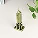 Beautyflier Vintage Bronze 7 Inch New York Statue of Empire State Building Model Statue Collectible Figurine Home Desktop Décor, Replica, Collectible Artificial World Famous Buildings Sculpture