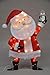 ProductWorks 32-Inch Pre-Lit Candy Cane Lane Santa Claus Christmas Yard Decoration, 50 Lights