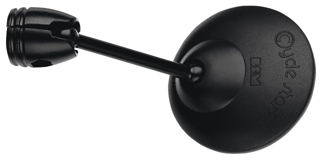 Busch & Müller Cycle Star Bicycle Mirror Black/Silver Ø60 mm