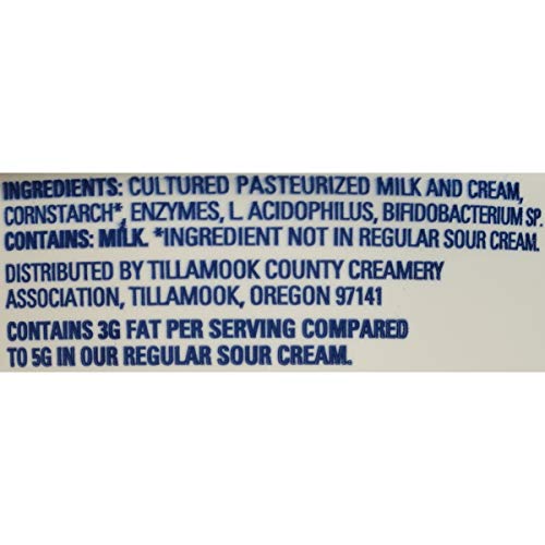 4 Tillamook+Sour+Cream+Low+Fat