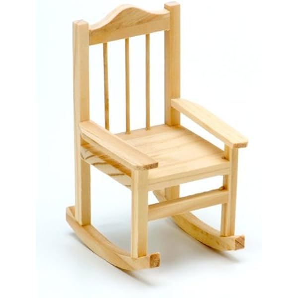 unfinished kids rocking chair