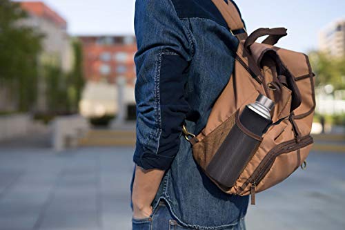 Outgeek Hot Water Bottle Cover Insulated Neoprene Cover Pouch Cover for 550ML Bottle