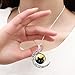 Womens Horrify Black Cat Bracelet Carve Hollow Arch Moon Necklace Fine Jewelry Sets Great Gift