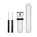 Band for Garmin Fenix 3 / Fenix 3 HR, Soft Silicone Wristband Replacement Watch Band for Garmin Fenix 3 / Fenix 3 HR Smart Watch (White)