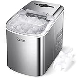 DIDO Ice Maker Countertop, 10Pcs Bullet Ice in 6-8