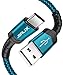 JSAUX USB C Cable [2-Pack 6.6ft], USB A to USB Cord Fast Charging for iPhone Air, iPhone 17, iPhone 17 Pro, iPhone 17 Pro Max, iPhone 16/iPhone 15 Series, Samsung S20 S10, Note 20 10,Car Play-Green