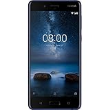 Nokia 8 TA-1004 64GB/4GB Dual Sim Polished Blue - Factory Unlocked Global Version - GSM ONLY, NO CDMA - NO Warranty in the US