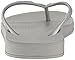 Ipanema Women's Ana Tan Flip Flop, Grey/Silver, 9 M US