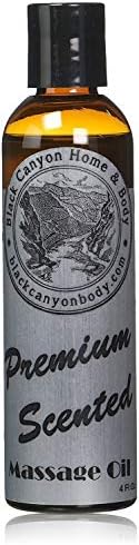 Black Canyon Oud Black Scented Massage Oil