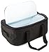 AO Coolers Stow 'n Go Canvas Soft-Sided Cooler, Low Profile and Leak Proof, Insulated for 24-Hour Cold, Black, 38-Can