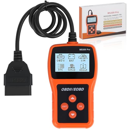 Scanner Automotivo OBD2 Portátil com Tela, Scanner Automotivo, Ferramenta de Diagnóstico de Scanner, Testador de Bateria, Leitor de Código do Veículo