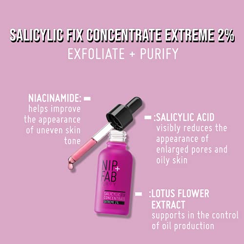 Nip + Fab Salicylic Acid Concentrate Extreme 2 BHA Liquid Drops for