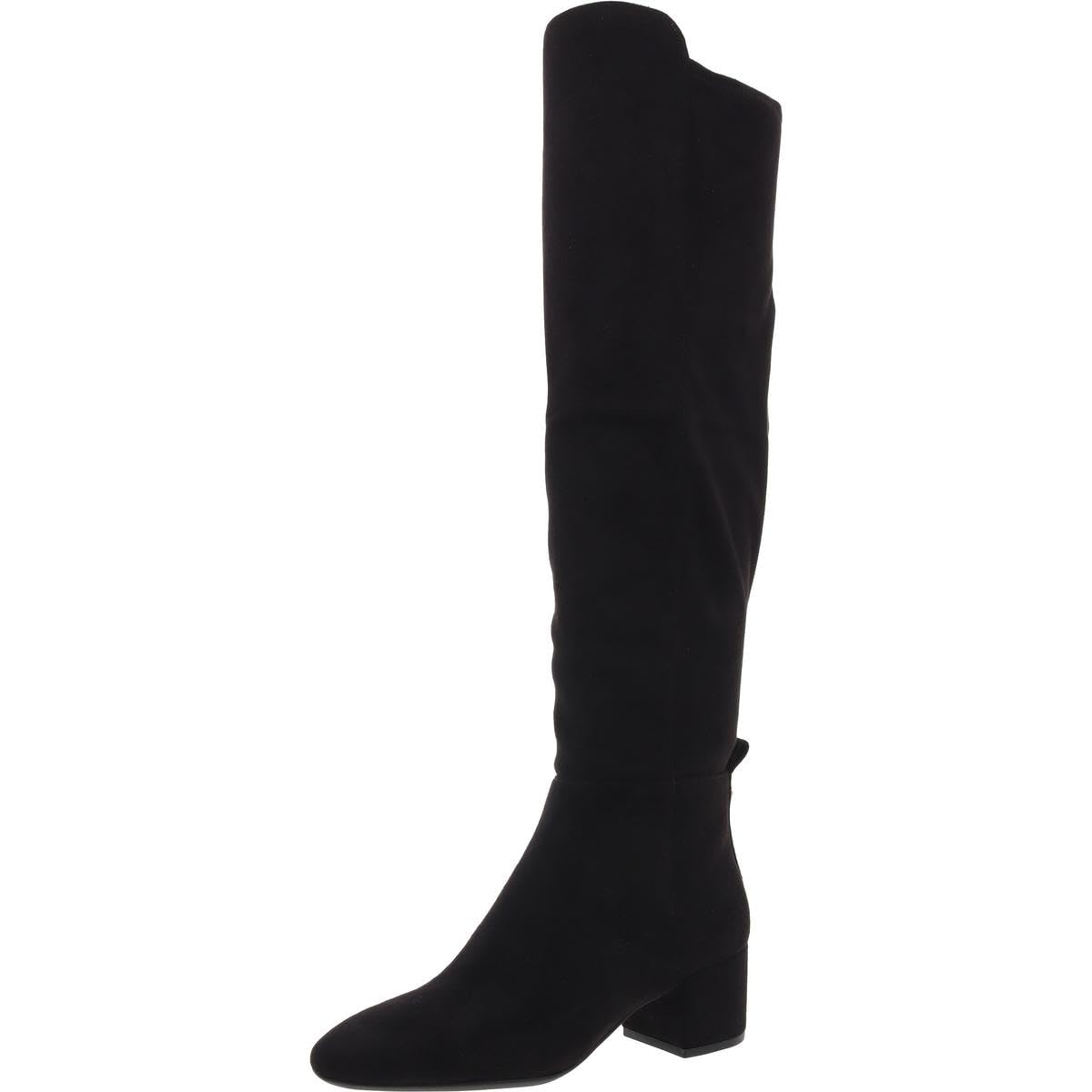 Michael Kors Women’s Braden Mid Boot, Black, 7.5