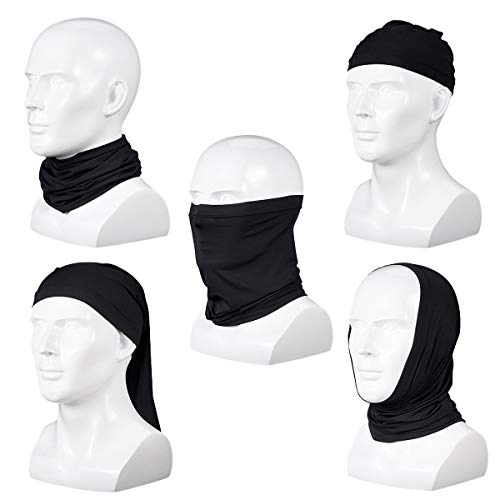 Unisex Neck Gaiter Face Scarf Face Cover Breathable for UV Protection Dust Wind