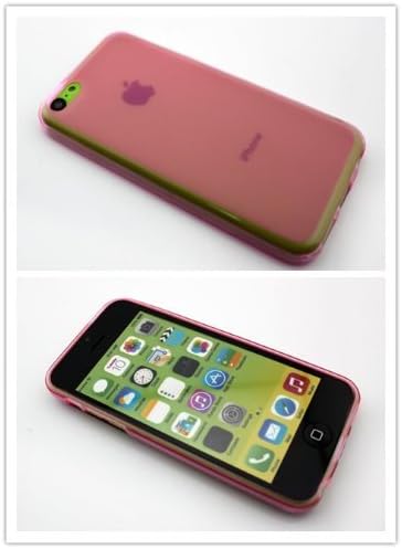 Amazon Always 高品質 カラー豊富 全6色 液晶保護フィルム付き Softbank Au Iphone5c用スマートケース アイフォン５c対応tpuソフトケース カバー 半透明 耐指紋 超軽量 Tpu Soft Case For Iphone5c ピンク ケース カバー 通販