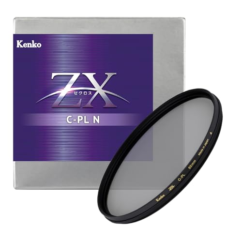 Kenko Polfilter ZX C-PL N φ95mm, extrem niedrige Oberflächenreflexion von 0.16-0.2%, antistatische Beschichtung, Schwimmender Rahmen, Hergestellt in Japan, 945926