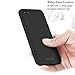 iPhone 5 Case,iPhone 5S Case, COOLQO Full Body Coverage Ultra-Thin Hard Hybrid Plastic with [Slim Tempered Glass Screen Protector] Protective Case Cover & Skin for Apple iPhone 5/5S (Black)