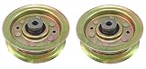 2 Pack AYP Sears Poulan Flat Idler Pulley 173438 131494 Husqvarna 532173438 ;#by:lees24