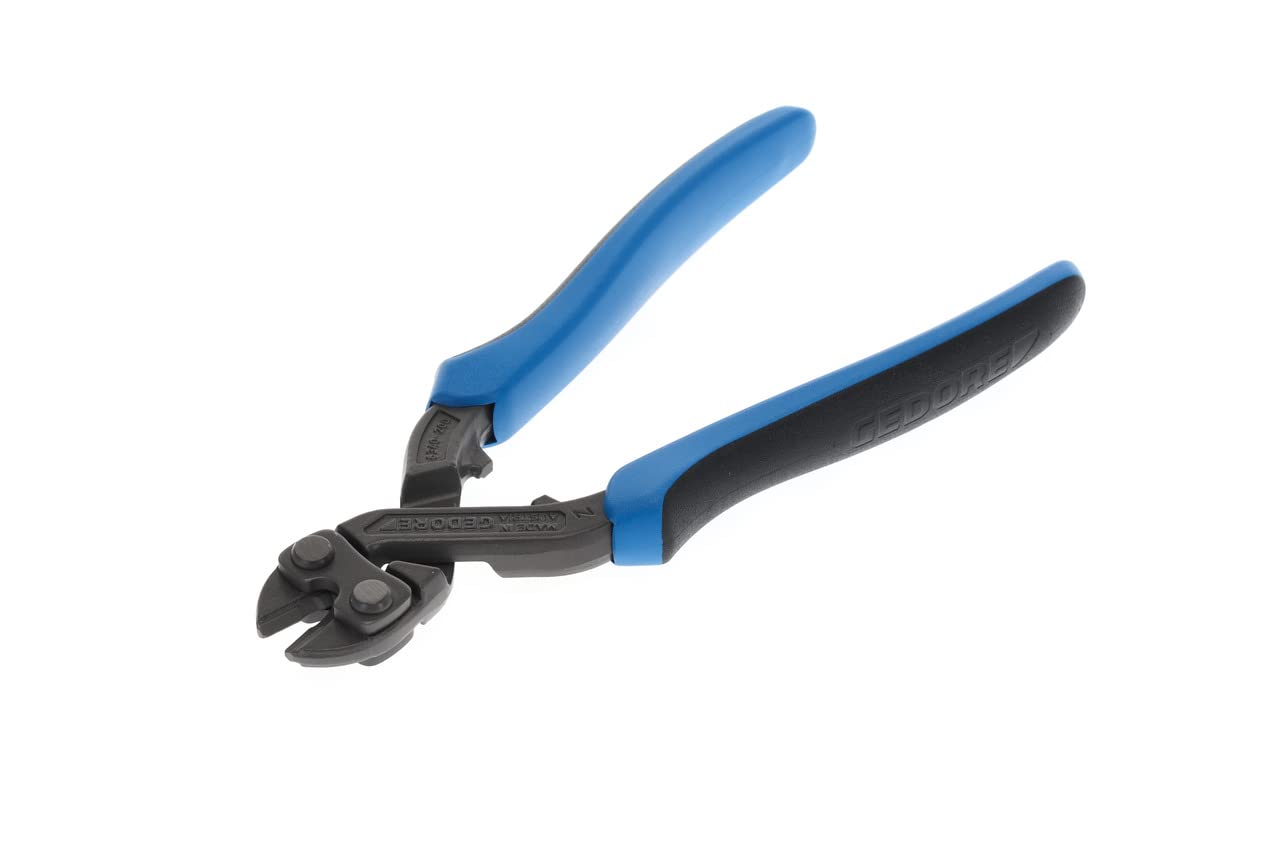 GEDORE One-Hand Bolt Cutter, Blades for Wires to 6.0 mm, Only a Little Effort is Needed to Cut, Small, Length 200 mm, 8340 Z-200 JL