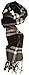 Love Lakeside-Men's Cashmere Feel Winter Plaid Scarf Black & Grey