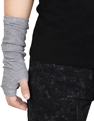 Unisex Elastic Knitted Warm Autumn and Winter Half Finger Fingerless Gloves