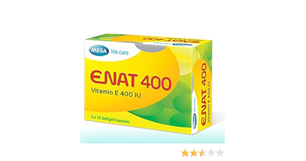 Amazon Com 02 Boxes Enat 400 Vitamin E 400 Iu Antioxidant Free Radical Scavenger Ship 7 14 Days Ship From Usa Time 7 14 Days Health Personal Care