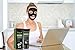 Blackhead Remover Mask Black Mask - Auperwel Purifying Quality Peel off Charcoal Deep Cleaning Mud Facial Mask 2.11 ounce (black mask with brush)