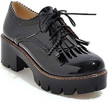 Mid Heel Vintage Dress Shoes 