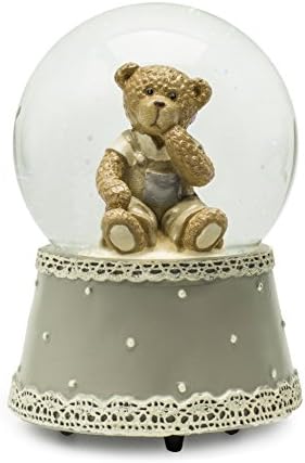 Modali Baby Fine &amp; Elegant Musical Waterball with Porcelan Bear Boy