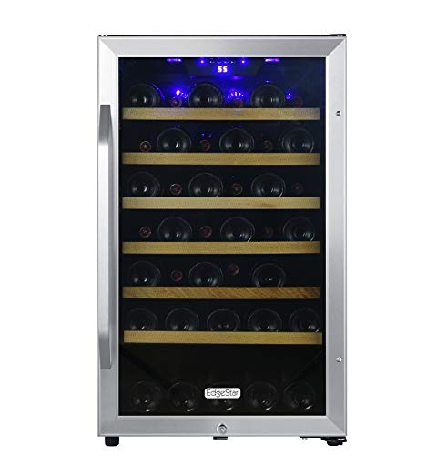 EdgeStar-CWF440SZ-20-Inch-Wide-44-Bottle-Capacity-Free-Standing-Wine-Cooler-with-Reversible-Door-and-LED-Lighting